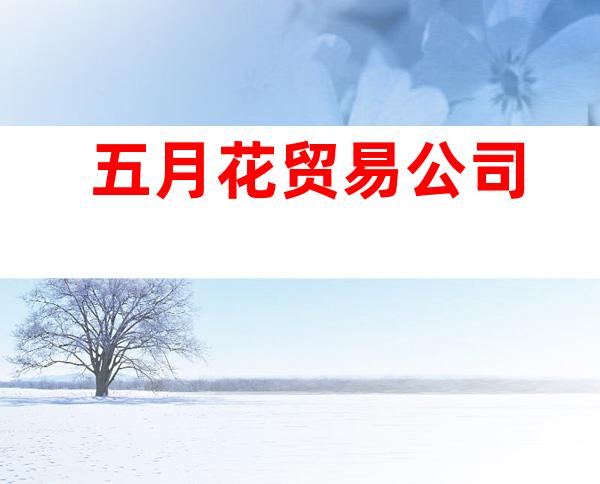 五月花贸易公司
