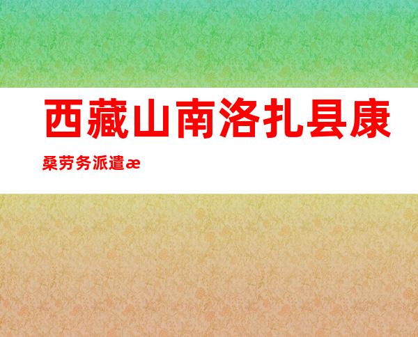 西藏山南洛扎县康桑劳务派遣有限公司